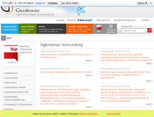 Tablet Screenshot of bip.gieraltowice.pl