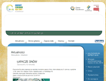 Tablet Screenshot of gok.gieraltowice.pl